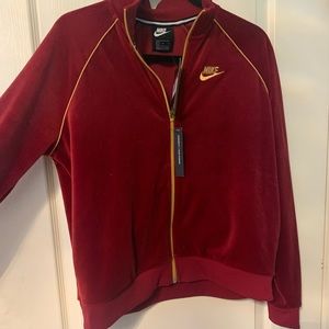 Nike velour tracktop